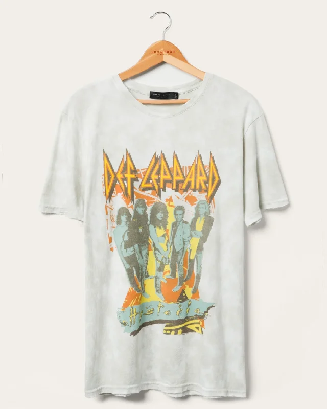 Men's v - neck muscle t - shirts for a body - building aestheticDef Leppard Hysteria Tie Dye Vintage Tee Men's v - neck muscle t - shirts for a body - building aestheticDef Leppard Hysteria Tie Dye Vintage Tee