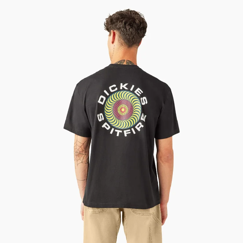 Men's distressed denim - look t - shirts with a rugged appealDickies Dickies X Spitfire Graphic T-Shirt Men's distressed denim - look t - shirts with a rugged appealDickies Dickies X Spitfire Graphic T-Shirt
