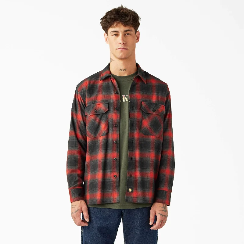 Men's organic cotton crew - neck t - shirts for everyday comfortDickies X Spitfire Flannel Shirt Men's organic cotton crew - neck t - shirts for everyday comfortDickies X Spitfire Flannel Shirt