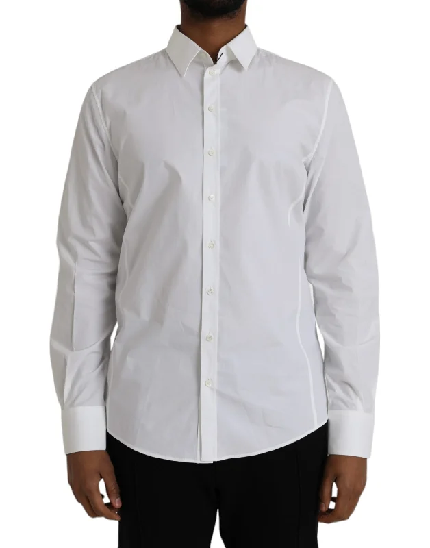 Men's plus - size pocket t - shirts with a classic lookDolce & Gabbana Cotton Formal Dress Top SICILIA Men's Shirt Men's plus - size pocket t - shirts with a classic lookDolce & Gabbana Cotton Formal Dress Top SICILIA Men's Shirt