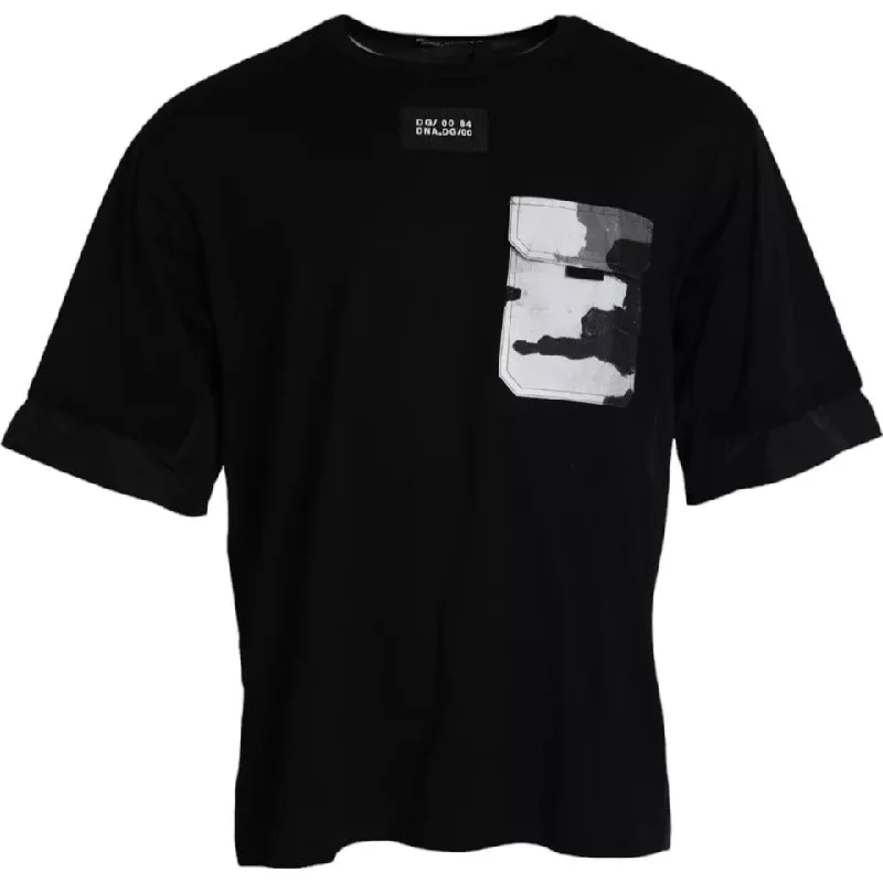 Men's v - neck muscle t - shirts for a body - building aestheticDolce & Gabbana Cotton Pocket Short Sleeves Men Men's T-shirt Men's v - neck muscle t - shirts for a body - building aestheticDolce & Gabbana Cotton Pocket Short Sleeves Men Men's T-shirt