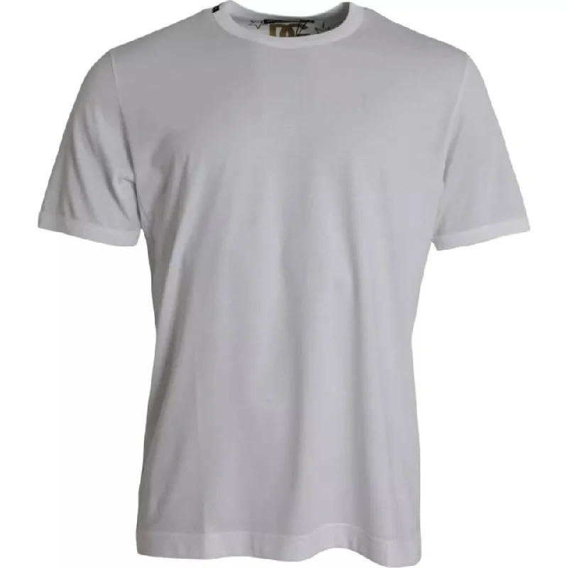 Men's moisture - wicking athletic t - shirts for intense workoutsDolce & Gabbana Cotton Round Neck Short Sleeves Men's T-shirt Men's moisture - wicking athletic t - shirts for intense workoutsDolce & Gabbana Cotton Round Neck Short Sleeves Men's T-shirt