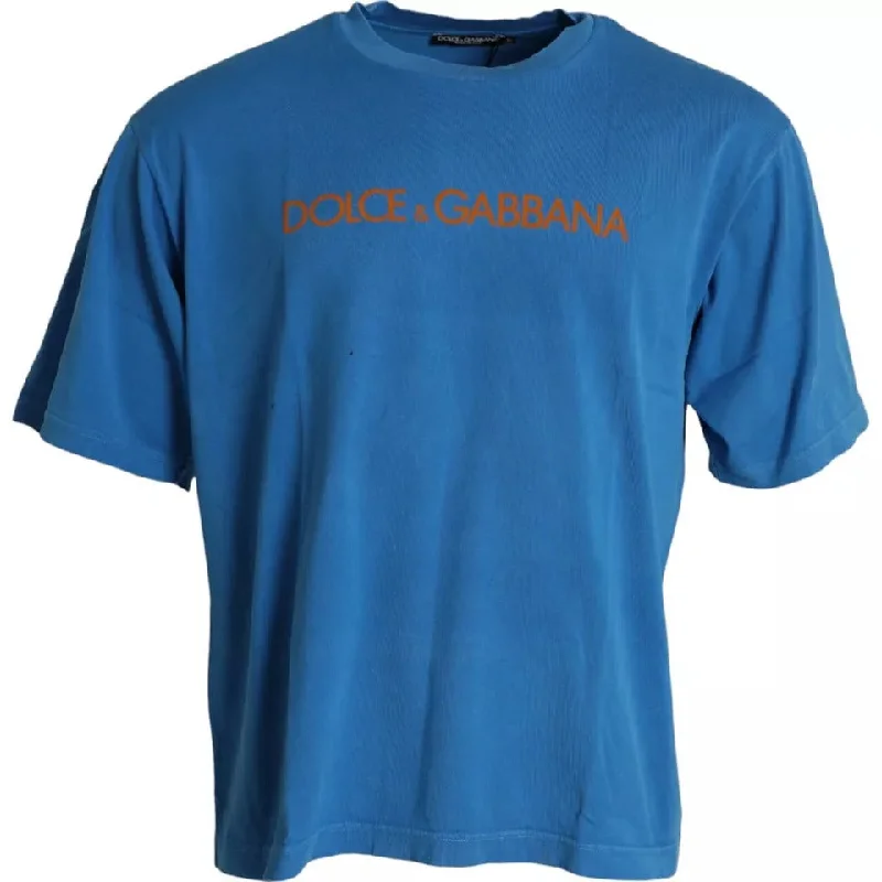 Men's long - sleeve henley t - shirts with button - down placketsDolce & Gabbana Logo Print Short Sleeve Cotton Men's T-shirt (Pre-Owned) Men's long - sleeve henley t - shirts with button - down placketsDolce & Gabbana Logo Print Short Sleeve Cotton Men's T-shirt (Pre-Owned)