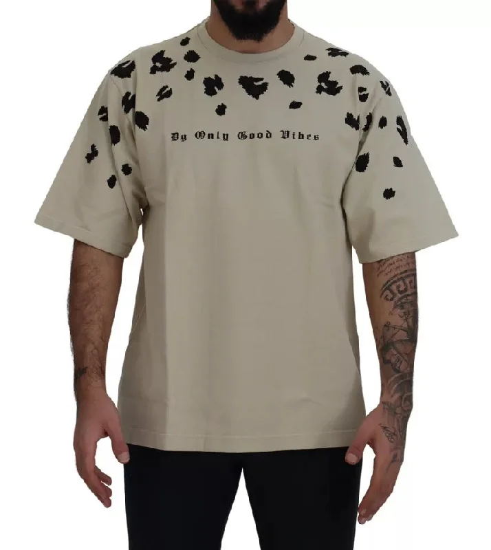 Men's slim - fit graphic t - shirts with vintage rock band printsDolce & Gabbana Printed Crewneck Tee Cotton Men's T-shirt (Pre-Owned) Men's slim - fit graphic t - shirts with vintage rock band printsDolce & Gabbana Printed Crewneck Tee Cotton Men's T-shirt (Pre-Owned)