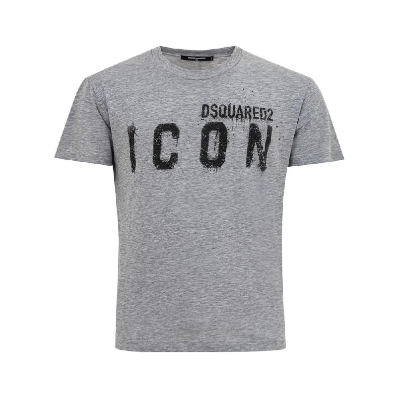 Men's distressed denim - look t - shirts with a rugged appealDsqua² Sleek Cotton Tee for Stylish Men's Men Men's distressed denim - look t - shirts with a rugged appealDsqua² Sleek Cotton Tee for Stylish Men's Men