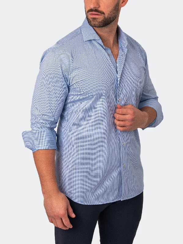 Men's thermal t - shirts with a high - neck design for cold weatherEinstein StretchClassicStretch Blue