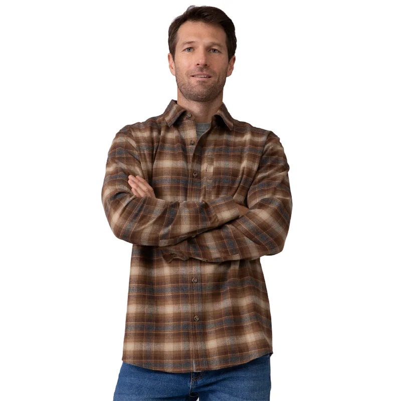 Men's short - sleeve linen t - shirts for summer beach outingsFree Country Men's Easywear Flannel Shirt Jacket