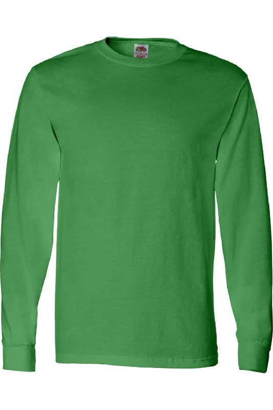 Men's tie - dye t - shirts with a bohemian styleFruit of the Loom HD Cotton Long Sleeve T-Shirt Men's tie - dye t - shirts with a bohemian styleFruit of the Loom HD Cotton Long Sleeve T-Shirt