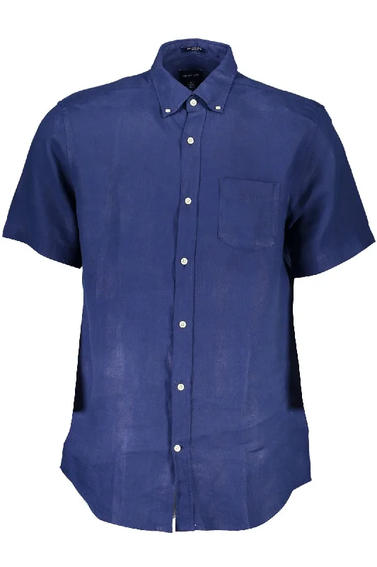 Men's antimicrobial t - shirts for odor - free freshness during travelGant Elegant Linen Button-Down Men's Shirt Men's antimicrobial t - shirts for odor - free freshness during travelGant Elegant Linen Button-Down Men's Shirt