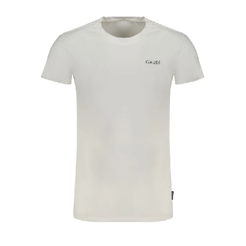 Men's mock - neck t - shirts with a modern and sleek styleGaudi Cotton Men's T-Shirt Men's mock - neck t - shirts with a modern and sleek styleGaudi Cotton Men's T-Shirt