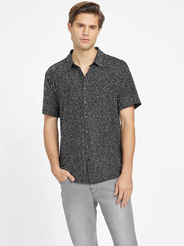 Men's button - front t - shirts with a unique artistic printGeorgie Twinkle Shirt