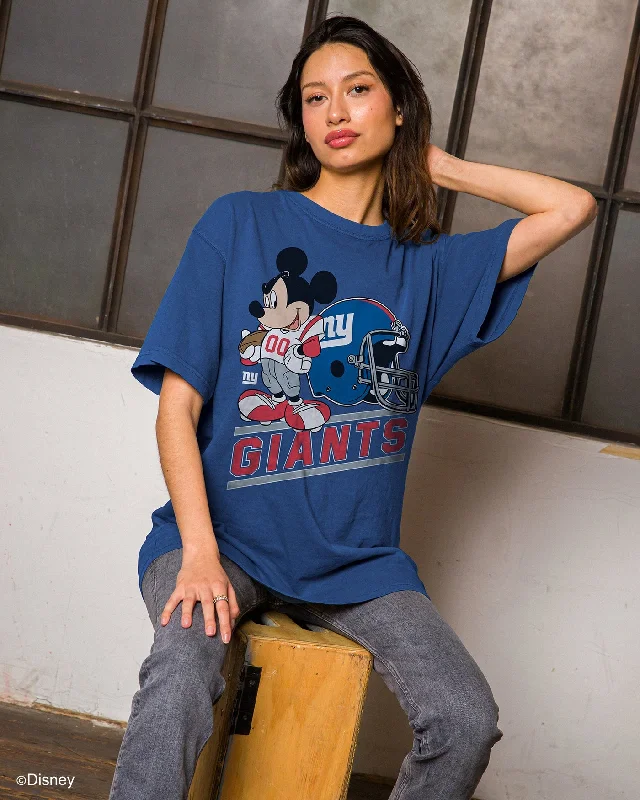 Men's distressed denim - look t - shirts with a rugged appealGiants Disney Mickey Came to Play Fan Tee Men's distressed denim - look t - shirts with a rugged appealGiants Disney Mickey Came to Play Fan Tee