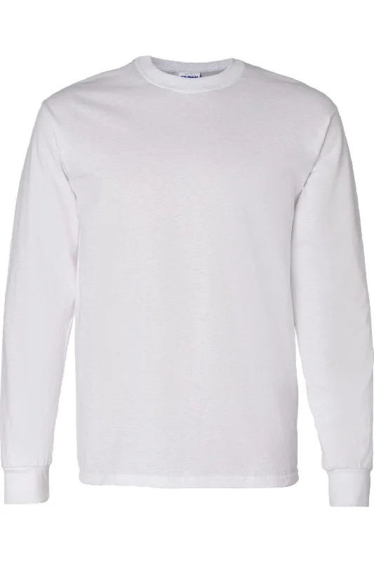 Men's button - front t - shirts with a unique artistic printGildan Heavy Cotton Long Sleeve T-Shirt Men's button - front t - shirts with a unique artistic printGildan Heavy Cotton Long Sleeve T-Shirt