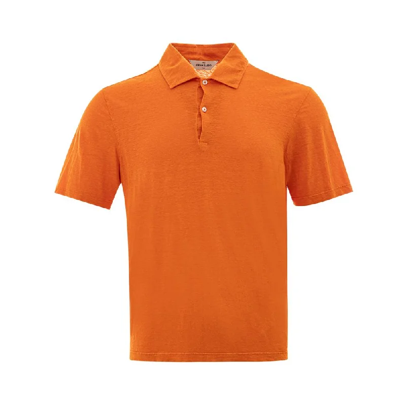 Men's v - neck muscle t - shirts for a body - building aestheticGran Sasso Elegant Linen Polo Men's Shirt Men's v - neck muscle t - shirts for a body - building aestheticGran Sasso Elegant Linen Polo Men's Shirt