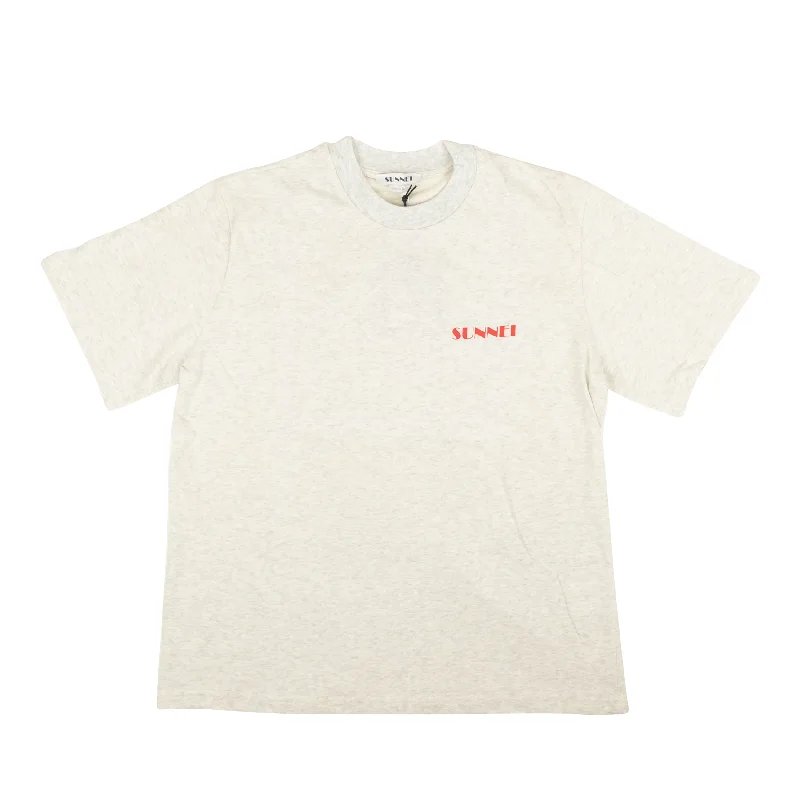 Men's plus - size pocket t - shirts with a classic lookGray & Red Logo Short Sleeve T-Shirt Men's plus - size pocket t - shirts with a classic lookGray & Red Logo Short Sleeve T-Shirt