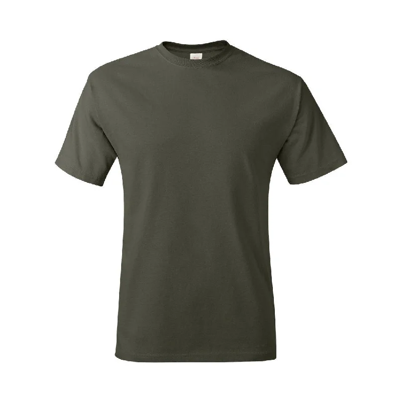 Men's button - front t - shirts with a unique artistic printHanes Authentic T-Shirt