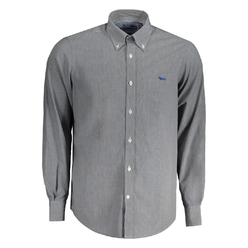 Men's thermal t - shirts with a high - neck design for cold weatherHarmont & Blaine Cotton Men's Shirt Men's thermal t - shirts with a high - neck design for cold weatherHarmont & Blaine Cotton Men's Shirt