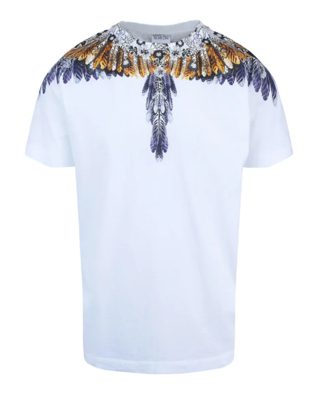 Men's smart - casual checkered t - shirts for semi - formal occasionsHawaiian Wings Graphic T-Shirt Men's smart - casual checkered t - shirts for semi - formal occasionsHawaiian Wings Graphic T-Shirt