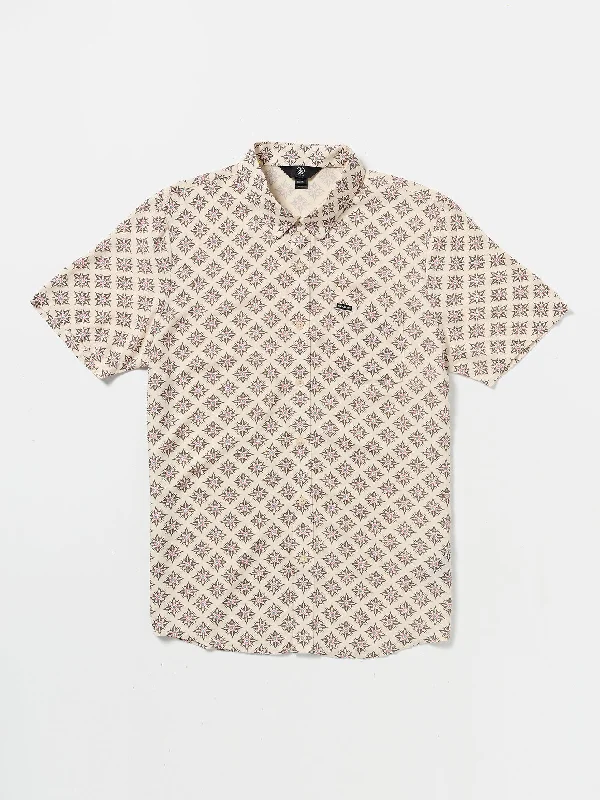 Men's ribbed t - shirts with a textured finish for added styleHigh Ball Short Sleeve Woven Shirt - White Flash Men's ribbed t - shirts with a textured finish for added styleHigh Ball Short Sleeve Woven Shirt - White Flash
