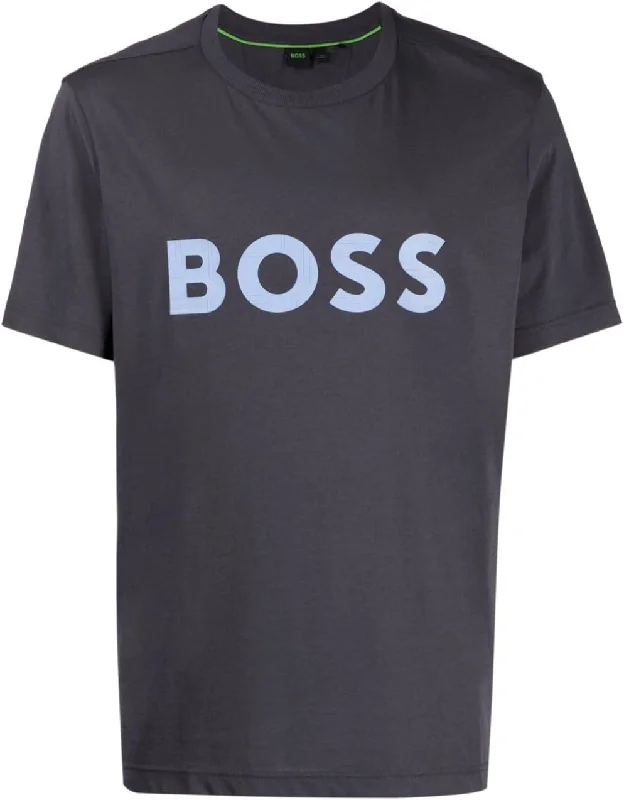 Men's printed Hawaiian t - shirts for tropical vacationsHugo Boss Men Tee 1 Regular Fit Short Sleeve Cotton T-Shirt 027-Dark Grey Men's printed Hawaiian t - shirts for tropical vacationsHugo Boss Men Tee 1 Regular Fit Short Sleeve Cotton T-Shirt 027-Dark Grey