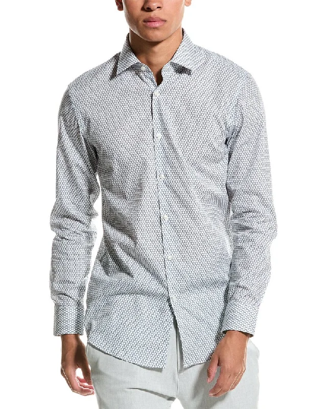 Men's plus - size pocket t - shirts with a classic lookHugo Boss Sharp Fit Dress Shirt Men's plus - size pocket t - shirts with a classic lookHugo Boss Sharp Fit Dress Shirt