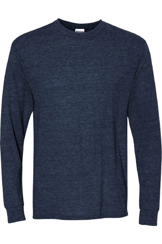 vintage heather navy