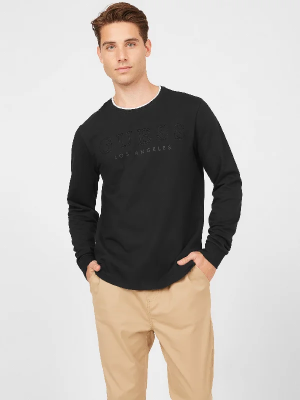 Men's long - sleeve henley t - shirts with button - down placketsKalico Logo Long-Sleeve Tee Men's long - sleeve henley t - shirts with button - down placketsKalico Logo Long-Sleeve Tee