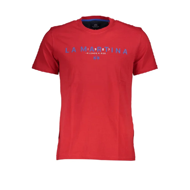 Men's plus - size pocket t - shirts with a classic lookLa Martina Cotton Men's T-Shirt Men's plus - size pocket t - shirts with a classic lookLa Martina Cotton Men's T-Shirt