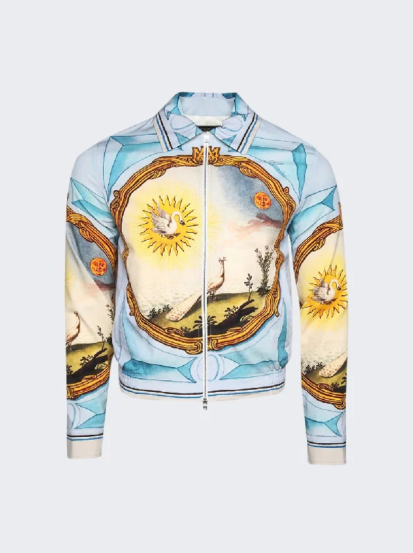 Men's lightweight performance t - shirts for running marathonsLandscape Frame Blouson Men's lightweight performance t - shirts for running marathonsLandscape Frame Blouson