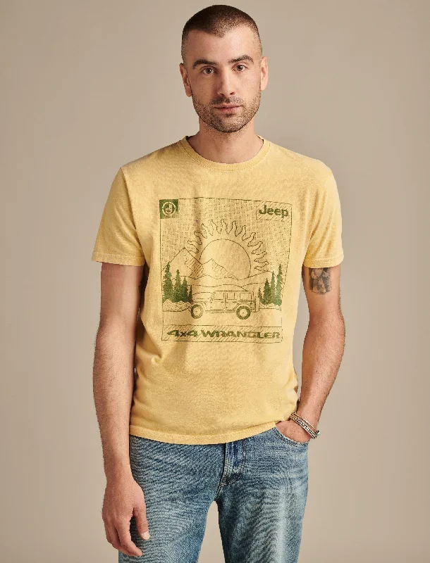 Men's UV - protection t - shirts for outdoor activities in the sunLucky Brand Men's Jeep Explorer Men's UV - protection t - shirts for outdoor activities in the sunLucky Brand Men's Jeep Explorer