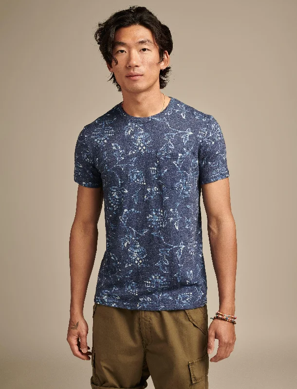 Men's long - sleeve henley t - shirts with button - down placketsLucky Brand Men's Linen Short Sleeve Pocket Crew Neck Tee Men's long - sleeve henley t - shirts with button - down placketsLucky Brand Men's Linen Short Sleeve Pocket Crew Neck Tee