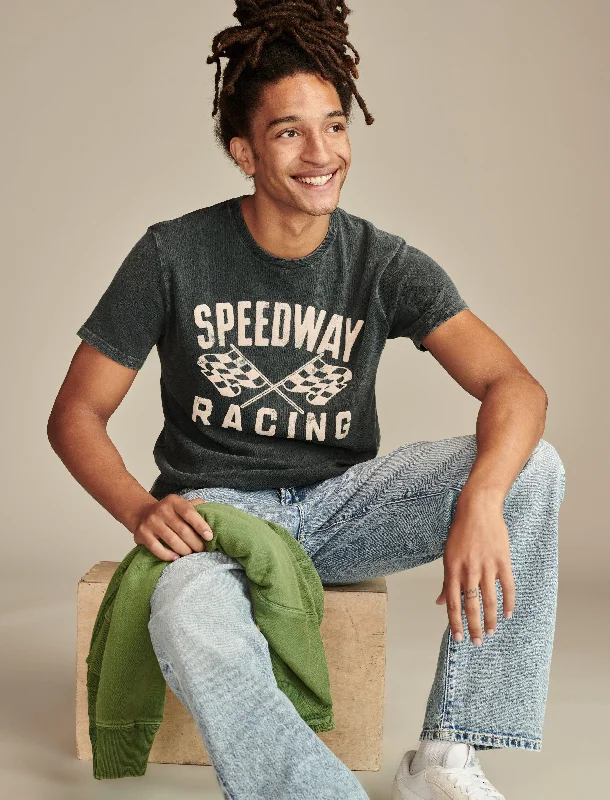 Men's moisture - wicking athletic t - shirts for intense workoutsLucky Brand Men's Speedway Men's moisture - wicking athletic t - shirts for intense workoutsLucky Brand Men's Speedway