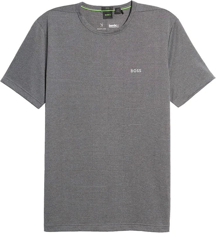Men's printed Hawaiian t - shirts for tropical vacationsMen Leisure Jersey Short Raglan Sleeve Crew Neck Tariq T-Shirt in Gray Men's printed Hawaiian t - shirts for tropical vacationsMen Leisure Jersey Short Raglan Sleeve Crew Neck Tariq T-Shirt in Gray