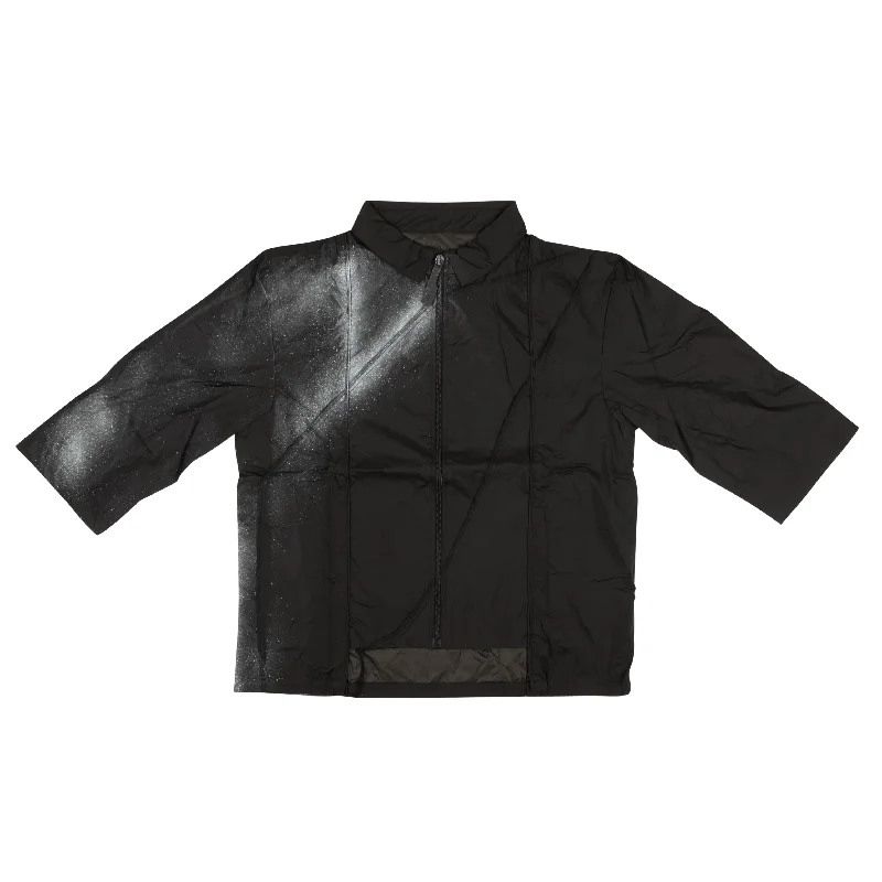Men's UV - protection t - shirts for outdoor activities in the sunMen's Black Spray Paint Logo Track Shirt Men's UV - protection t - shirts for outdoor activities in the sunMen's Black Spray Paint Logo Track Shirt
