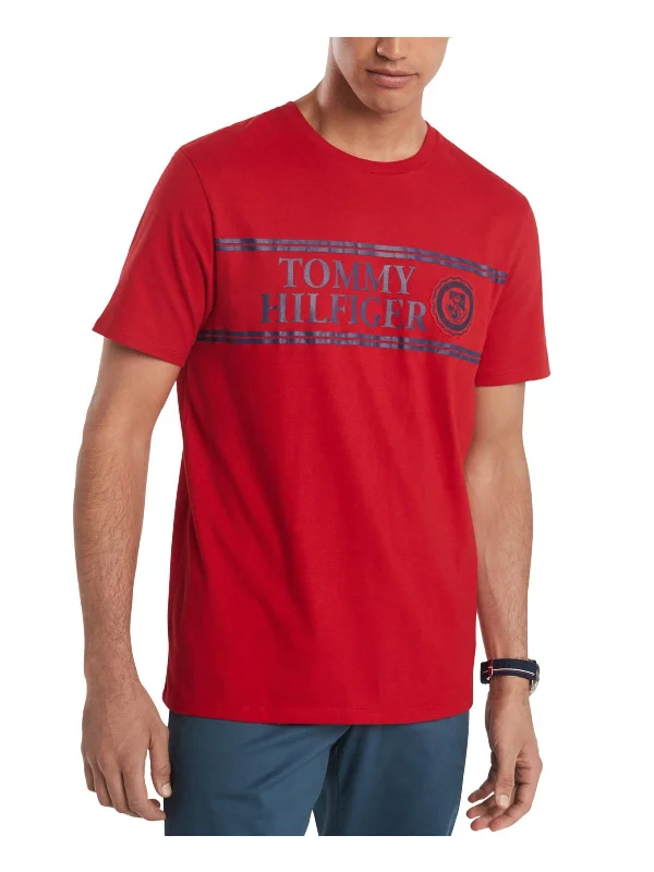 Men's antimicrobial t - shirts for odor - free freshness during travelMens Cotton Graphic Logo T-Shirt Men's antimicrobial t - shirts for odor - free freshness during travelMens Cotton Graphic Logo T-Shirt