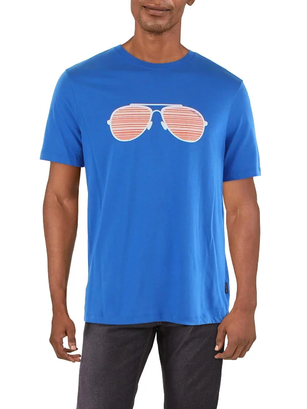 Men's organic cotton crew - neck t - shirts for everyday comfortMens Crewneck Short Sleeve Graphic T-Shirt Men's organic cotton crew - neck t - shirts for everyday comfortMens Crewneck Short Sleeve Graphic T-Shirt