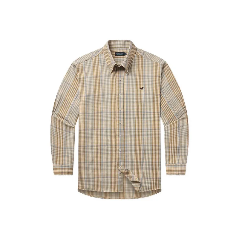 Men's tie - dye t - shirts with a bohemian styleMen's Edgefield Windowpane Shirt In Field Khaki/dark Olive Men's tie - dye t - shirts with a bohemian styleMen's Edgefield Windowpane Shirt In Field Khaki/dark Olive