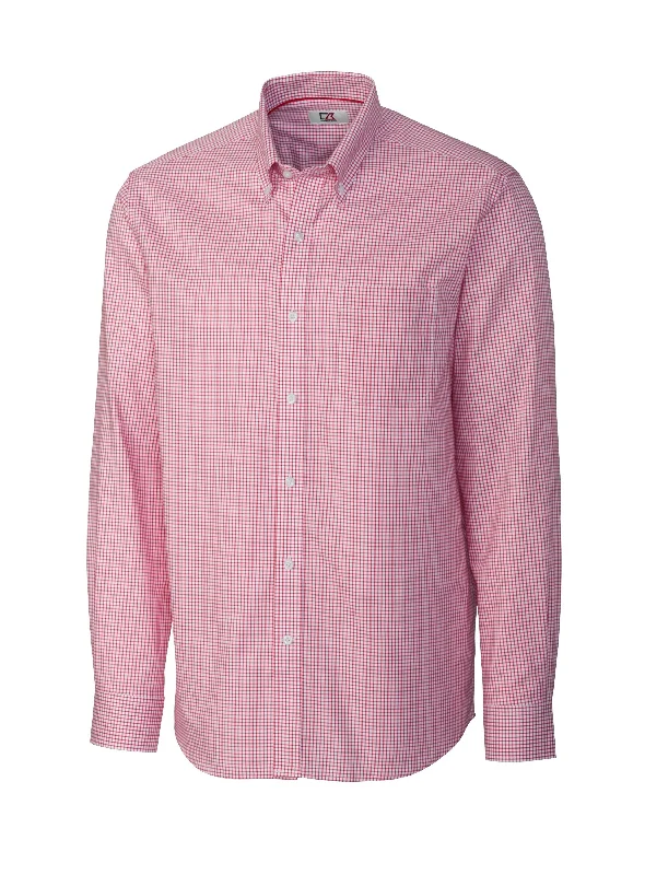 Men's long - sleeve henley t - shirts with button - down placketsMen's L/S Epic Easy Care Tattersall Men's long - sleeve henley t - shirts with button - down placketsMen's L/S Epic Easy Care Tattersall