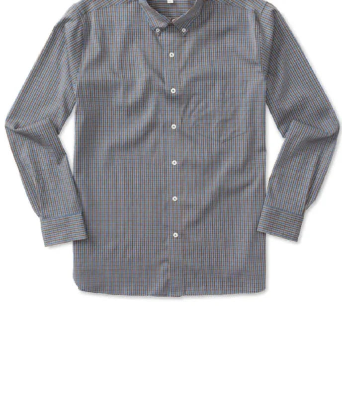 Men's tie - dye t - shirts with a bohemian styleMen's Macon Performance Plaid Shirt In Dark Brown Men's tie - dye t - shirts with a bohemian styleMen's Macon Performance Plaid Shirt In Dark Brown