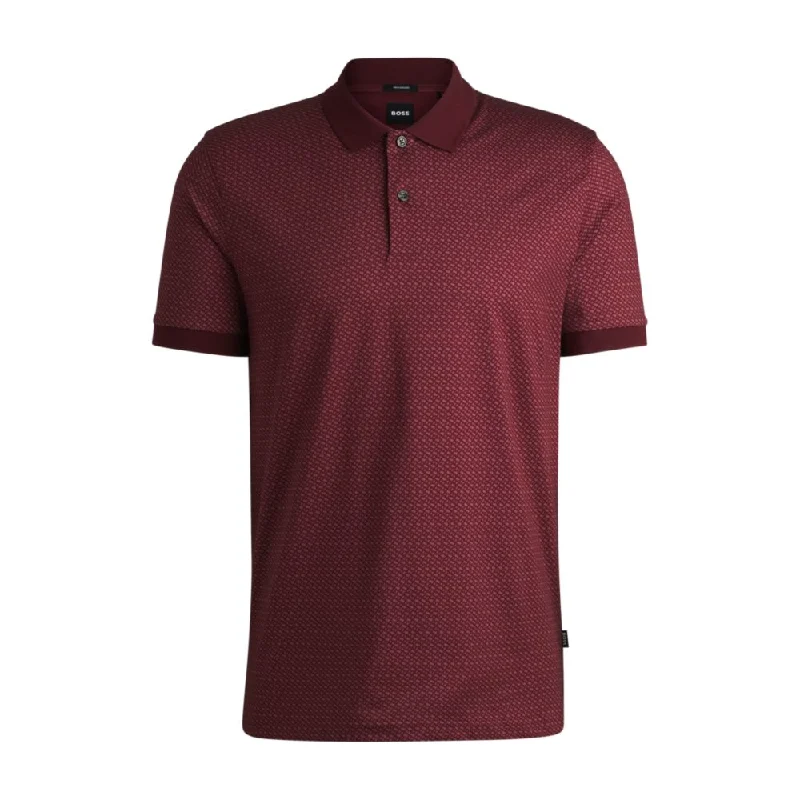 Men's lightweight performance t - shirts for running marathonsMercerized-cotton polo shirt with two-tone monogram print Men's lightweight performance t - shirts for running marathonsMercerized-cotton polo shirt with two-tone monogram print
