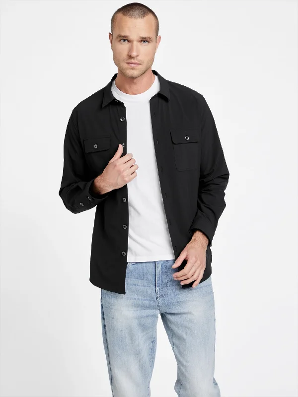 Men's button - front t - shirts with a unique artistic printMillie Long-Sleeve Shirt Men's button - front t - shirts with a unique artistic printMillie Long-Sleeve Shirt