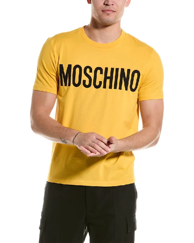Men's eco - friendly recycled t - shirts for sustainable fashion choicesMoschino T-Shirt Men's eco - friendly recycled t - shirts for sustainable fashion choicesMoschino T-Shirt