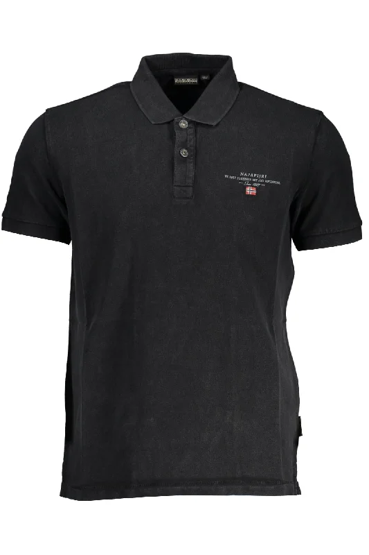 Men's eco - friendly recycled t - shirts for sustainable fashion choicesNapapijri Classic Embroide Polo Men's Shirt Men's eco - friendly recycled t - shirts for sustainable fashion choicesNapapijri Classic Embroide Polo Men's Shirt