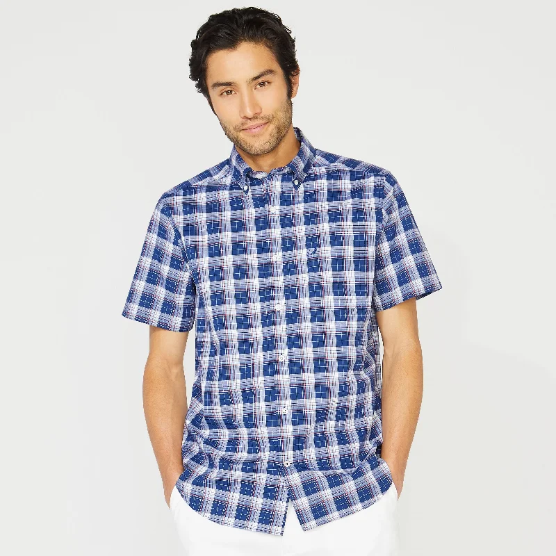 Men's ribbed t - shirts with a textured finish for added styleNautica Mens Big & Tall Plaid Short Sleeve Shirt Men's ribbed t - shirts with a textured finish for added styleNautica Mens Big & Tall Plaid Short Sleeve Shirt