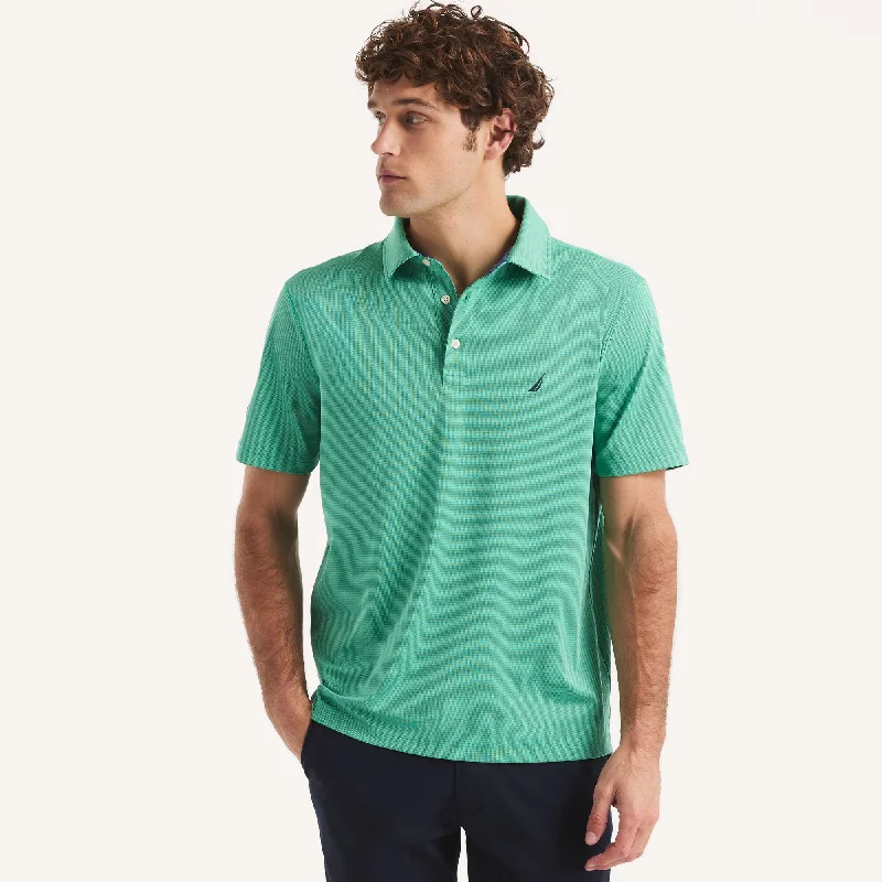 Men's ribbed t - shirts with a textured finish for added styleNautica Mens Classic Fit Interlock Polo Men's ribbed t - shirts with a textured finish for added styleNautica Mens Classic Fit Interlock Polo