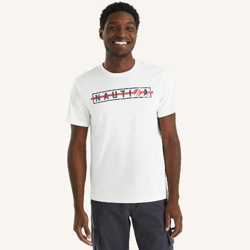 Men's long - sleeve henley t - shirts with button - down placketsNautica Mens Deep Sea Racing Graphic T-Shirt Men's long - sleeve henley t - shirts with button - down placketsNautica Mens Deep Sea Racing Graphic T-Shirt