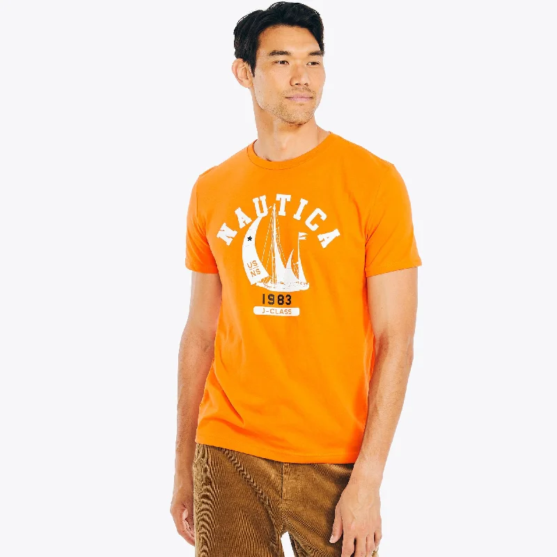 Men's v - neck muscle t - shirts for a body - building aestheticNautica Mens J-Class Logo Graphic T-Shirt Men's v - neck muscle t - shirts for a body - building aestheticNautica Mens J-Class Logo Graphic T-Shirt