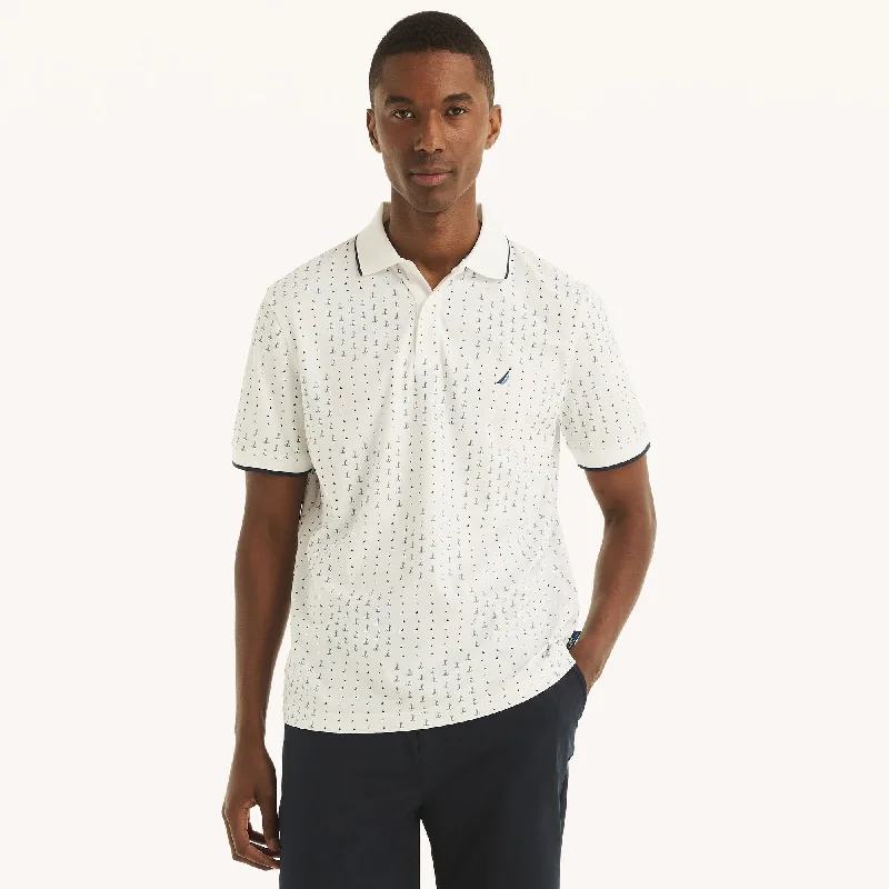 Men's long - sleeve henley t - shirts with button - down placketsNautica Mens Navtech Sustainably Crafted Printed Classic Fit Polo Men's long - sleeve henley t - shirts with button - down placketsNautica Mens Navtech Sustainably Crafted Printed Classic Fit Polo
