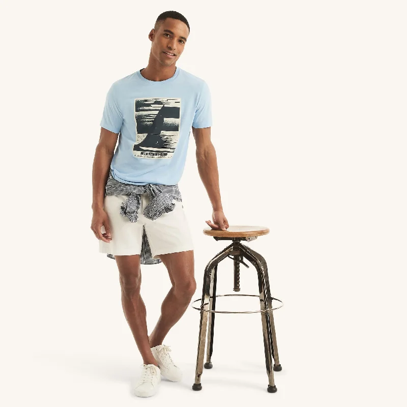 Men's long - sleeve henley t - shirts with button - down placketsNautica Mens Sustainably Crafted Sailing Division Graphic T-Shirt Men's long - sleeve henley t - shirts with button - down placketsNautica Mens Sustainably Crafted Sailing Division Graphic T-Shirt