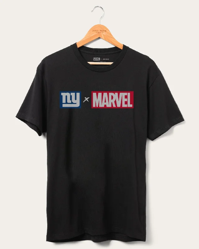 Men's lightweight performance t - shirts for running marathonsNY Giants x Marvel Logo Fan Tee Men's lightweight performance t - shirts for running marathonsNY Giants x Marvel Logo Fan Tee